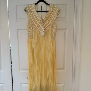 NWT ZARA Embroidered Dress